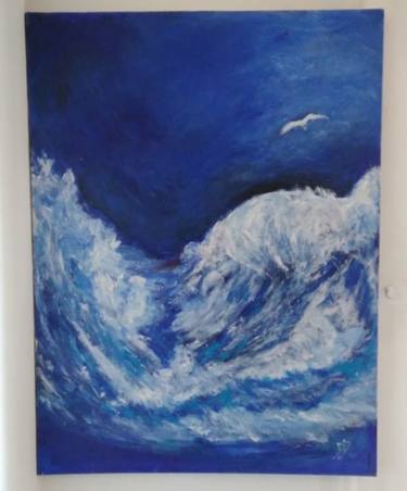 Original Seascape Painting by Dima EL SAYED