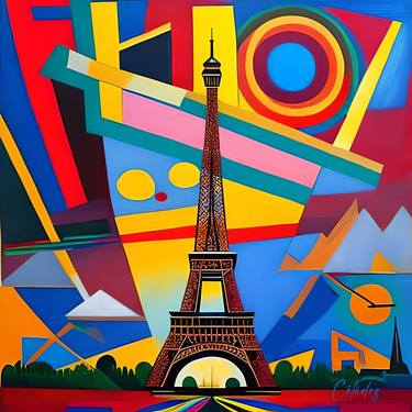 Eiffel Tower Kandinsky Studio thumb