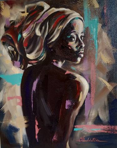 Original Figurative Portrait Paintings by Olga Soldatova