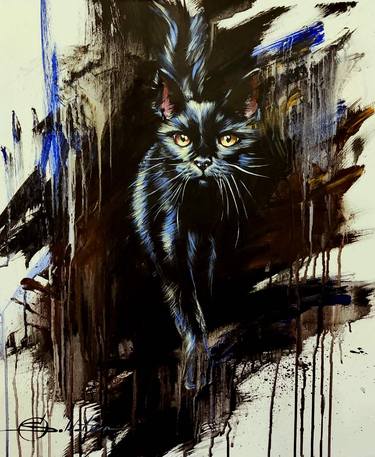 Original Expressionism Animal Paintings by Olga Soldatova