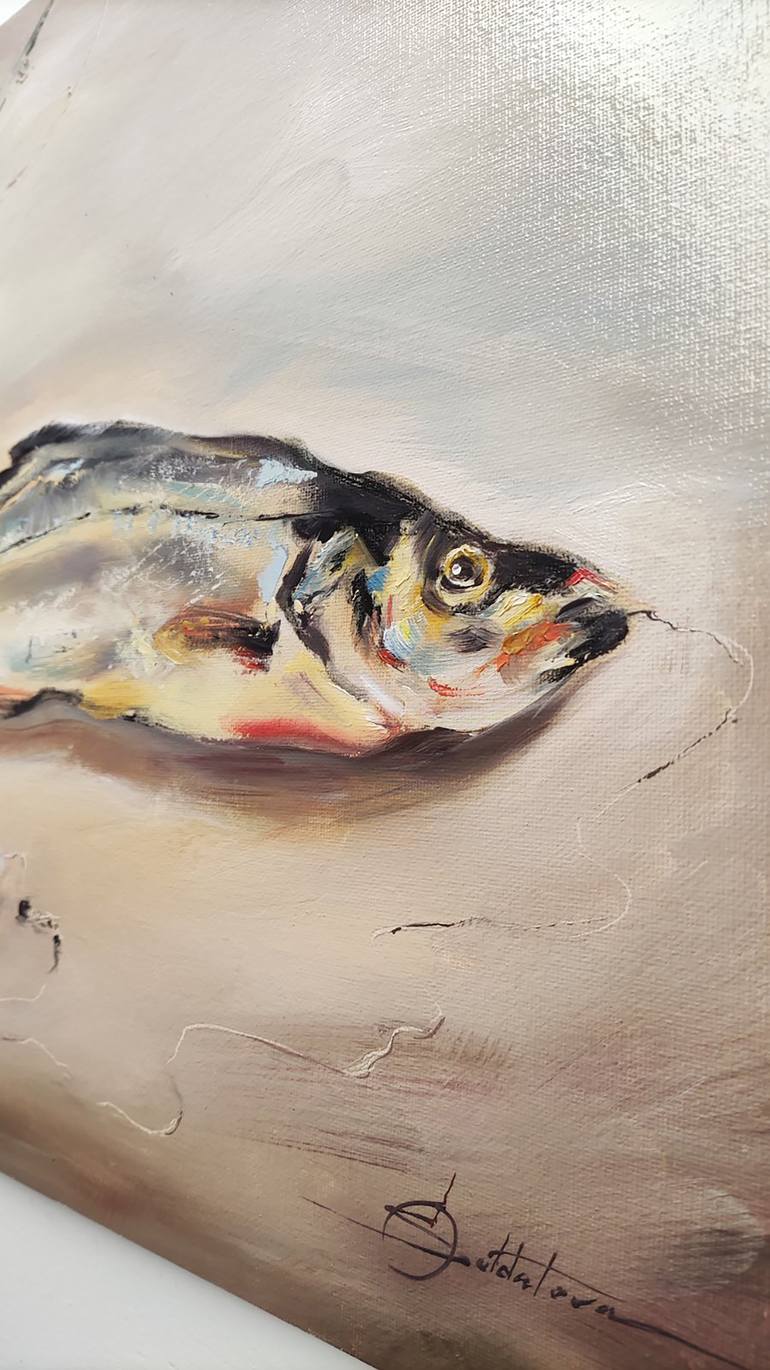 Original Figurative Animal Painting by Olga Soldatova
