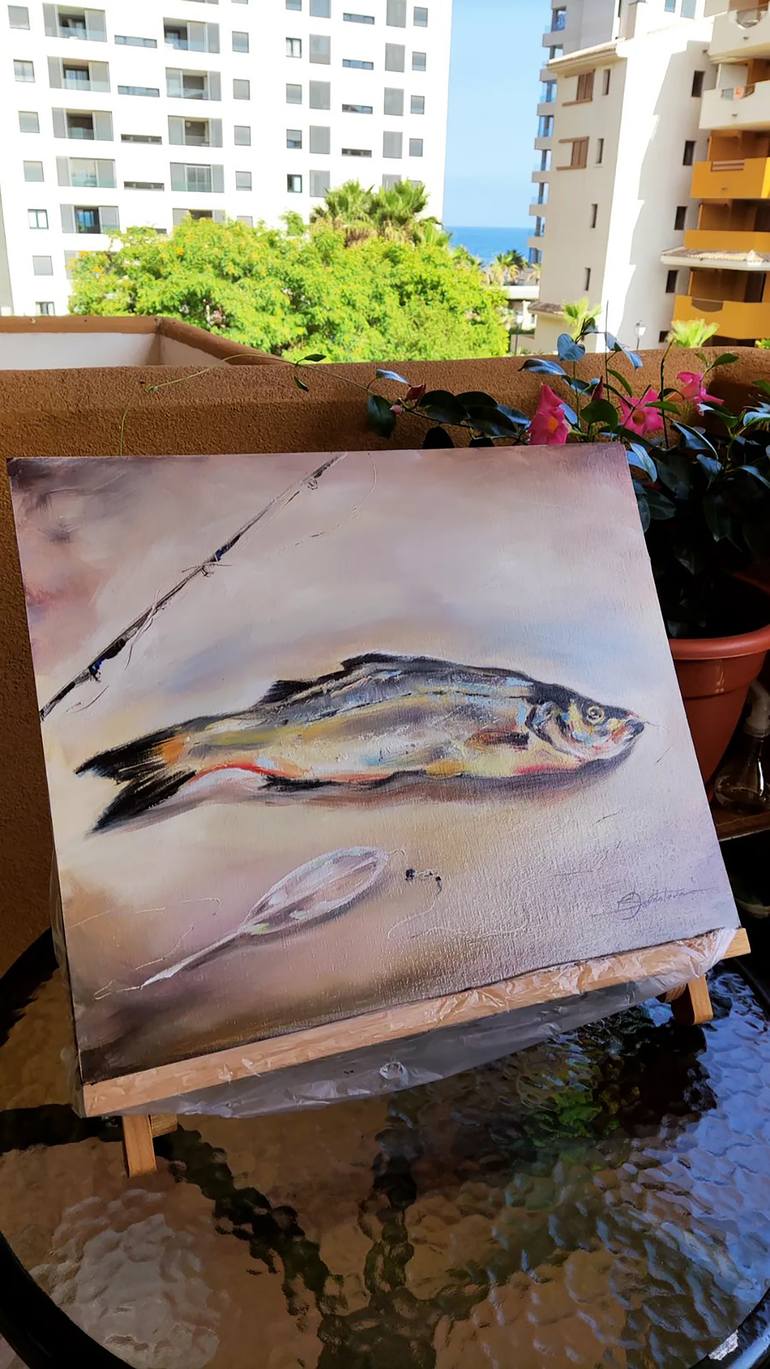Original Figurative Animal Painting by Olga Soldatova