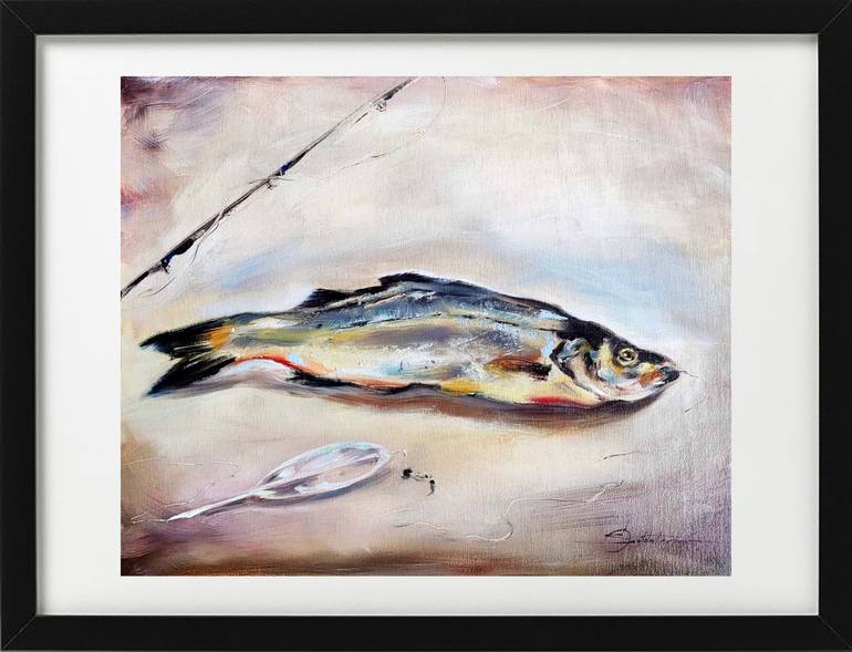 Original Figurative Animal Painting by Olga Soldatova