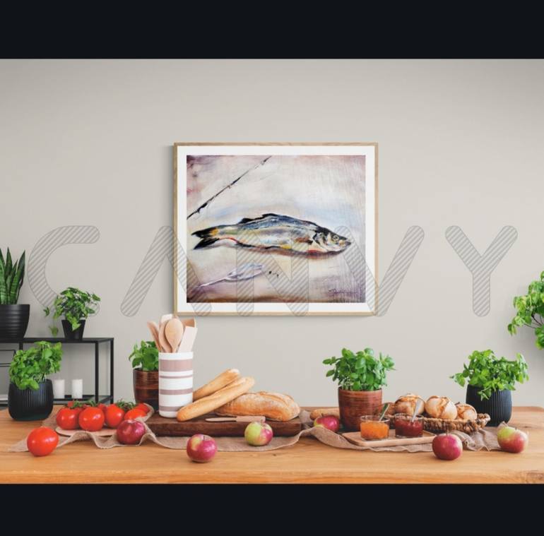 Original Figurative Animal Painting by Olga Soldatova
