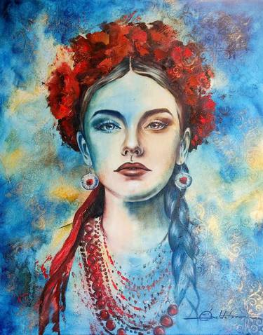 Print of Portraiture People Paintings by Olga Soldatova