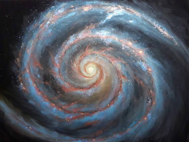 fibonacci spiral galaxy