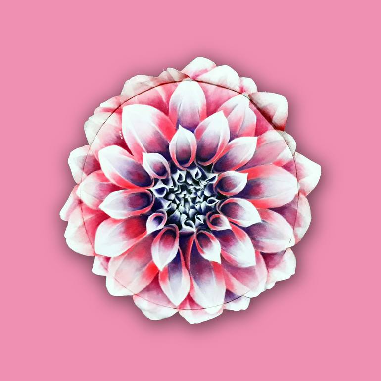 Original Fine Art Floral Painting by Kristina M