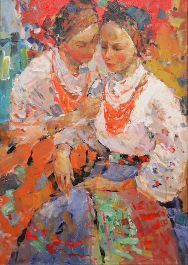 Print of Fine Art Women Paintings by Stepan Shvets