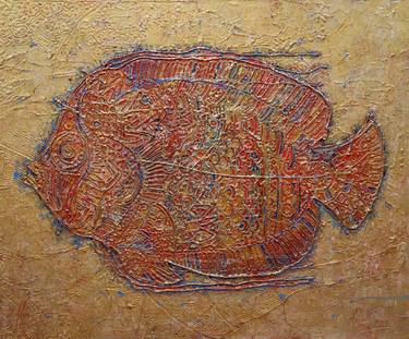 Print of Fish Paintings by Stepan Shvets