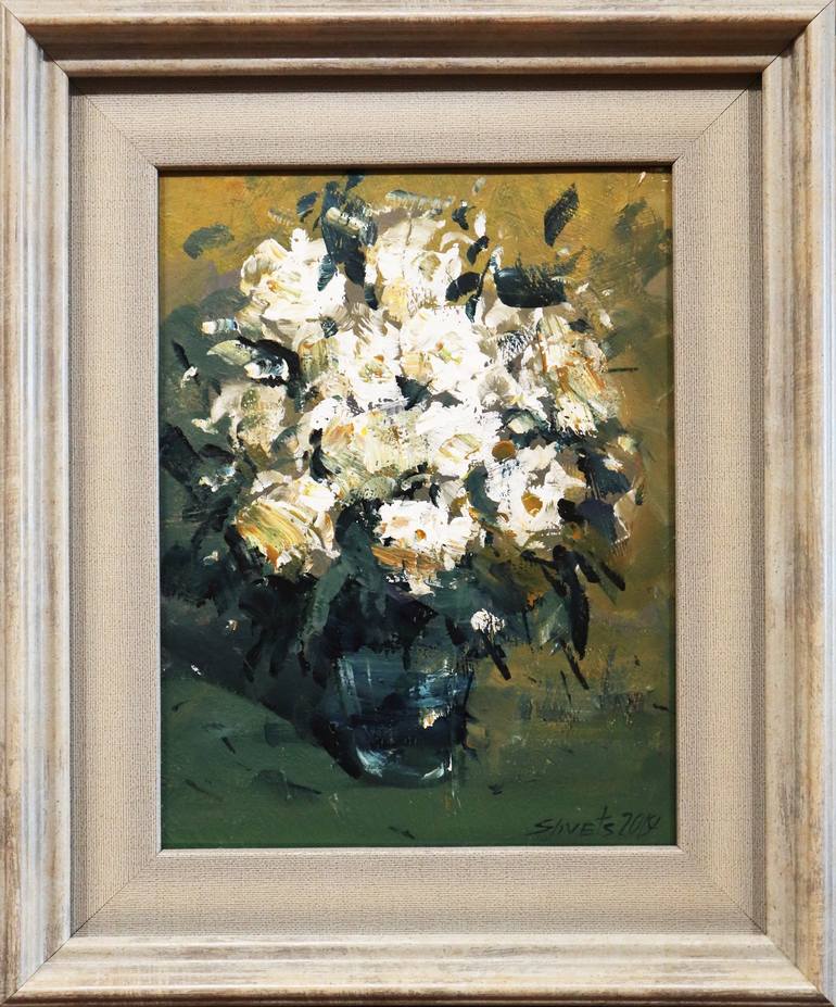 Bouquet Of Wild Flowers Painting By Stepan Shvets 