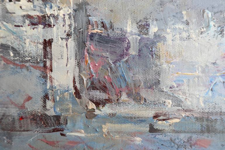Original Illustration Architecture Painting by Stepan Shvets