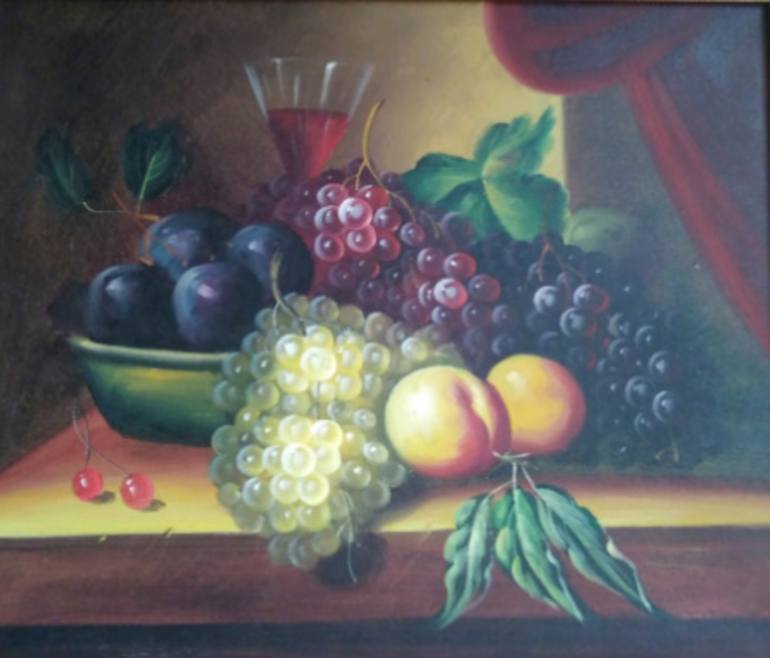 Fruit Painting by Anna Mokshina | Saatchi Art