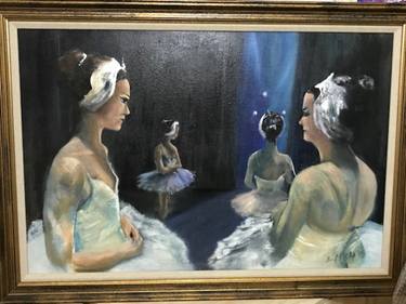 Original Figurative Performing Arts Paintings by Ian Mckillop