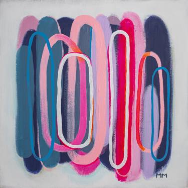 Original Minimalism Abstract Paintings by Marie Morrison