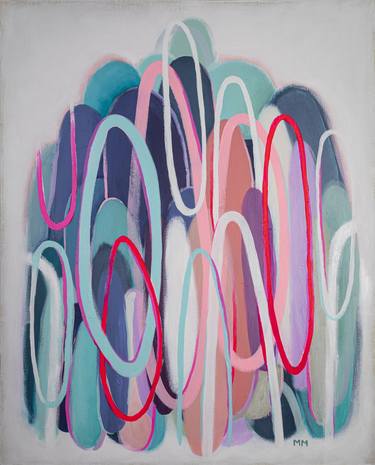 Original Conceptual Abstract Paintings by Marie Morrison