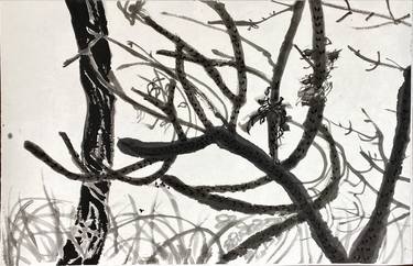 Print of Impressionism Tree Paintings by Soojin Kim