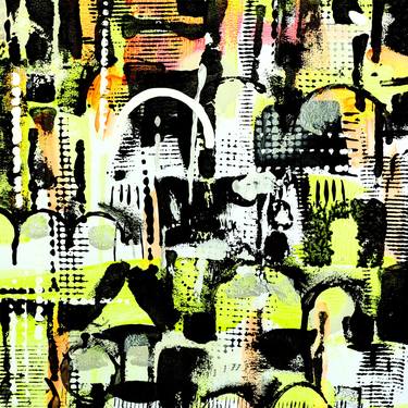 Original Abstract Architecture Paintings by IAXAI Gallery