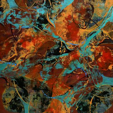 Original Abstract Expressionism Abstract Paintings by IAXAI Gallery