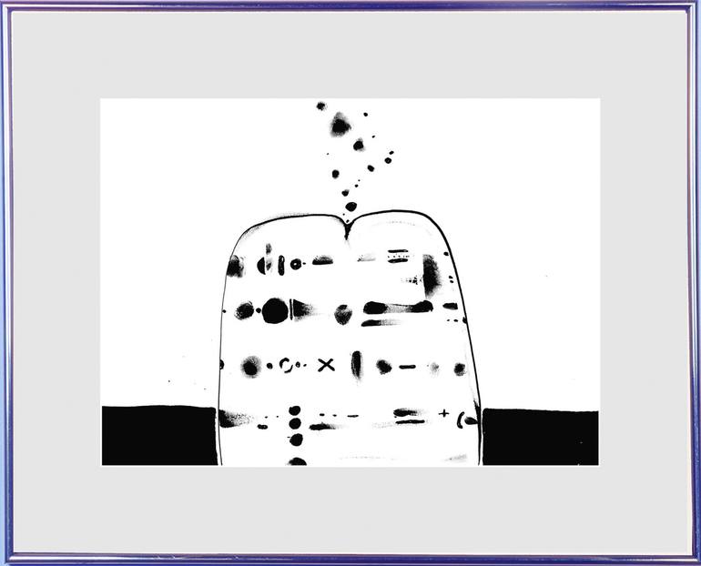 Original Abstract Calligraphy Drawing by Iaxai Gallery
