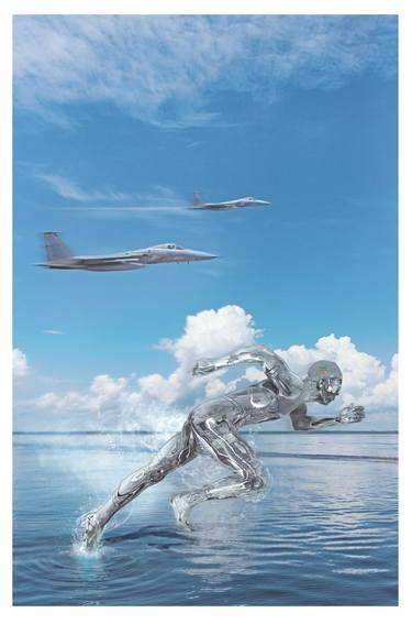 Original Illustration Science/Technology Mixed Media by Mnqobi Nyathikazi