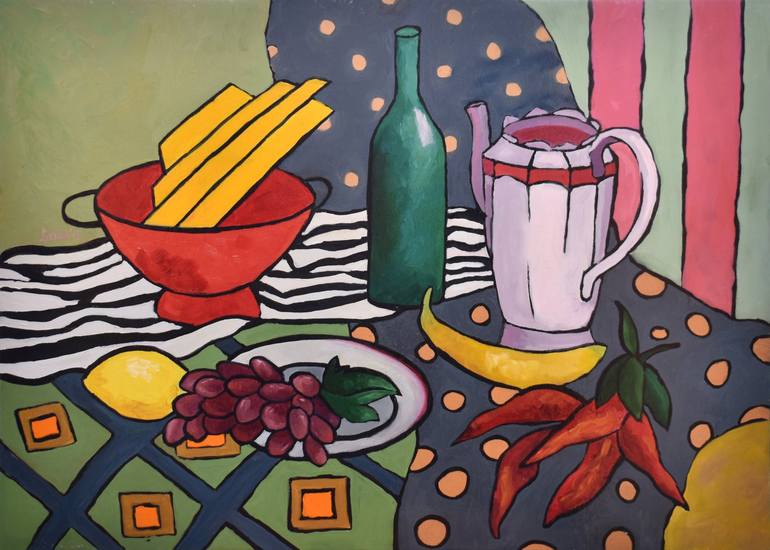 Print of Fine Art Still Life Paintings by Lidia Mikhaylova
