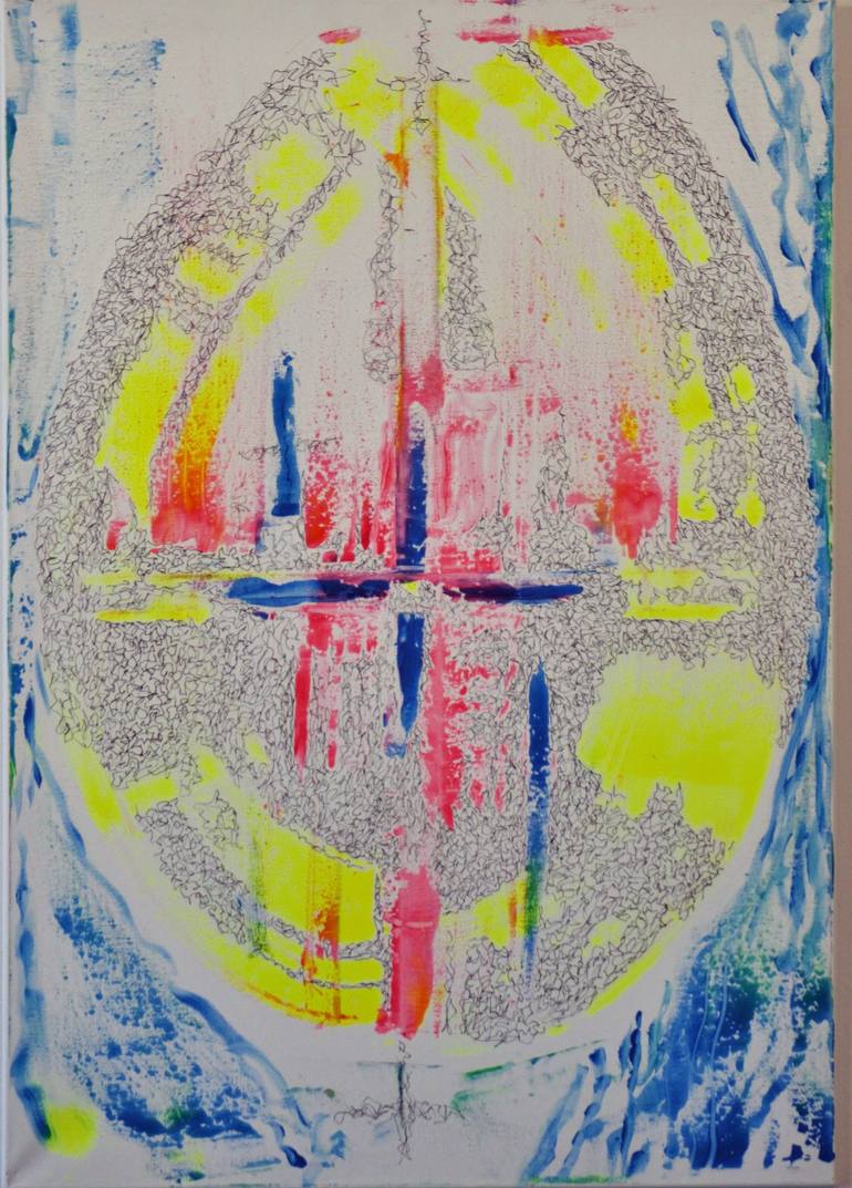 Original Abstract Painting by Marina Korelli | Abstract Art on Canvas | BODY@ SOUL Series 1