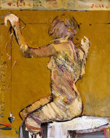 Original Abstract Nude Paintings by Tomislav Suhecki