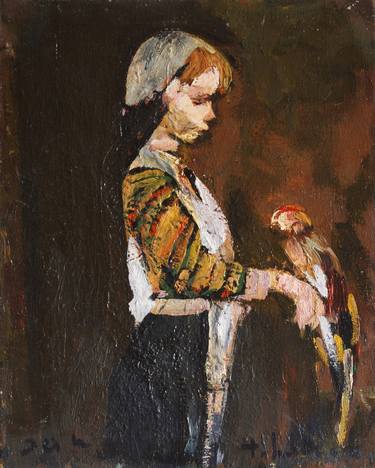 Print of Women Paintings by Tomislav Suhecki