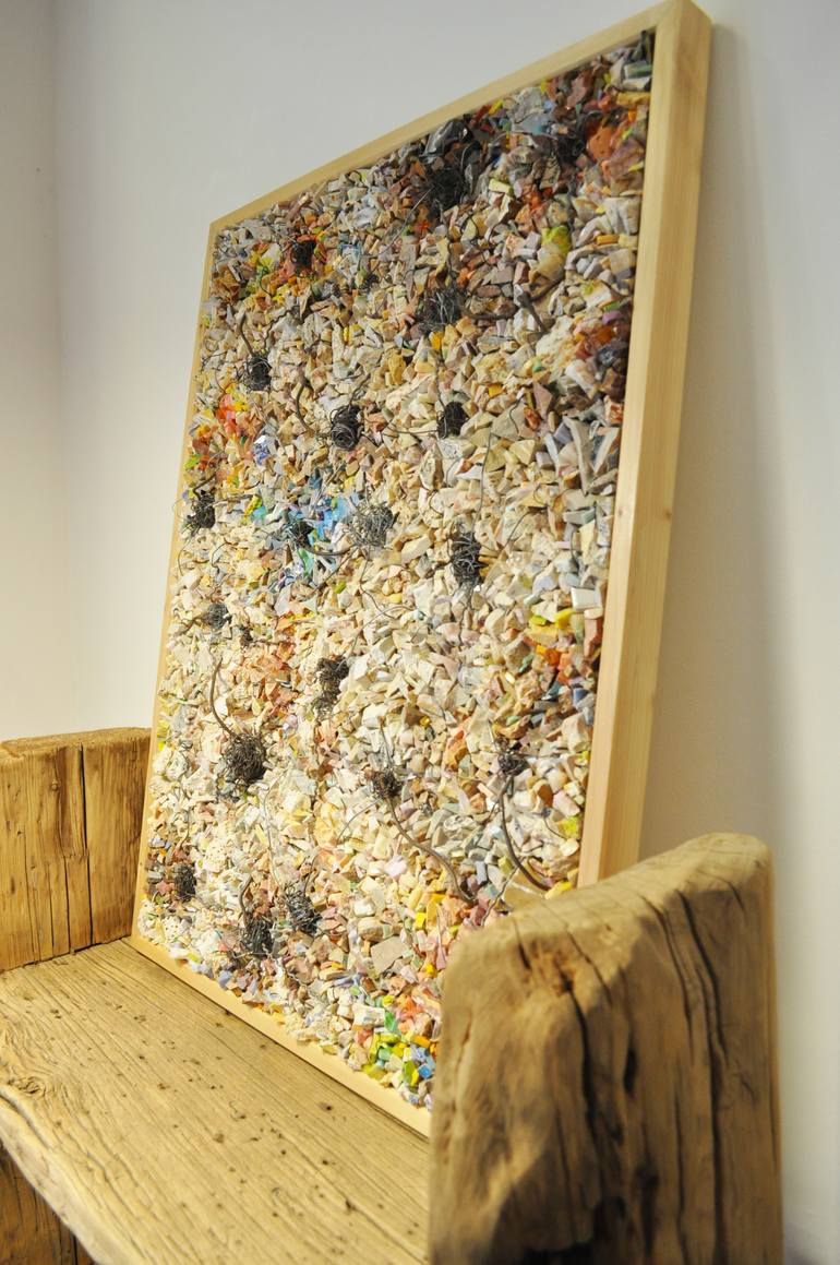 Original Expressionism Abstract Sculpture by Elisa Lonetti