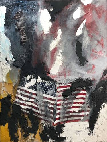 Print of Abstract Expressionism Politics Paintings by Matthew Carey