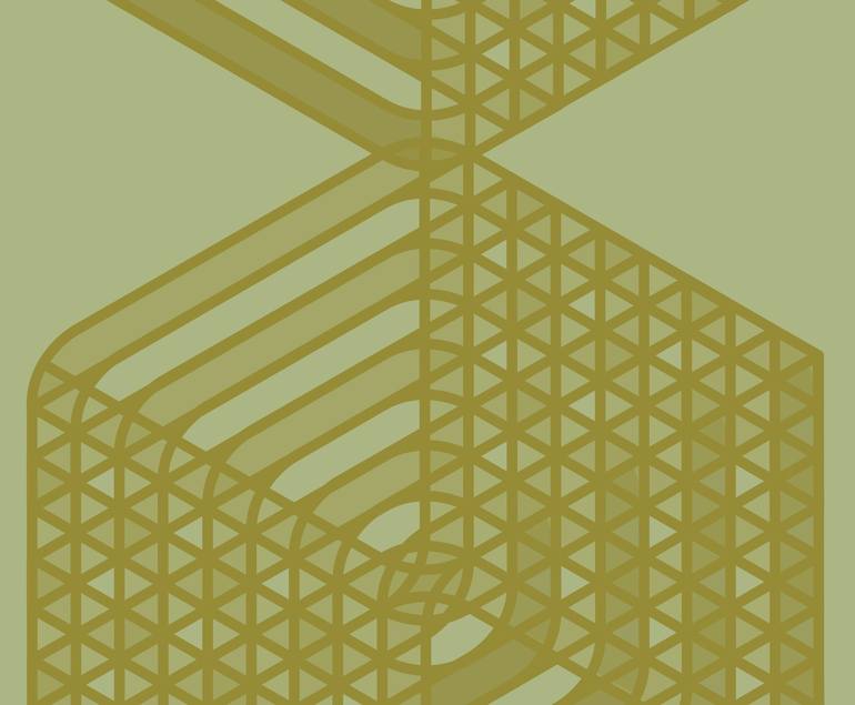 Original Minimalism Geometric Digital by David Gill