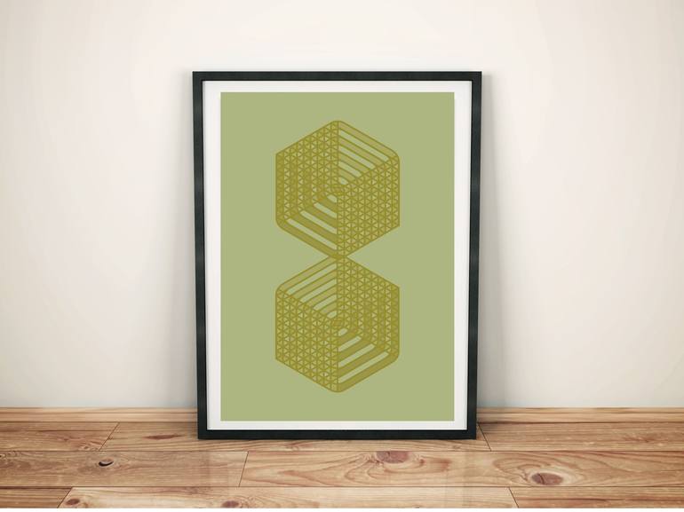 Original Minimalism Geometric Digital by David Gill