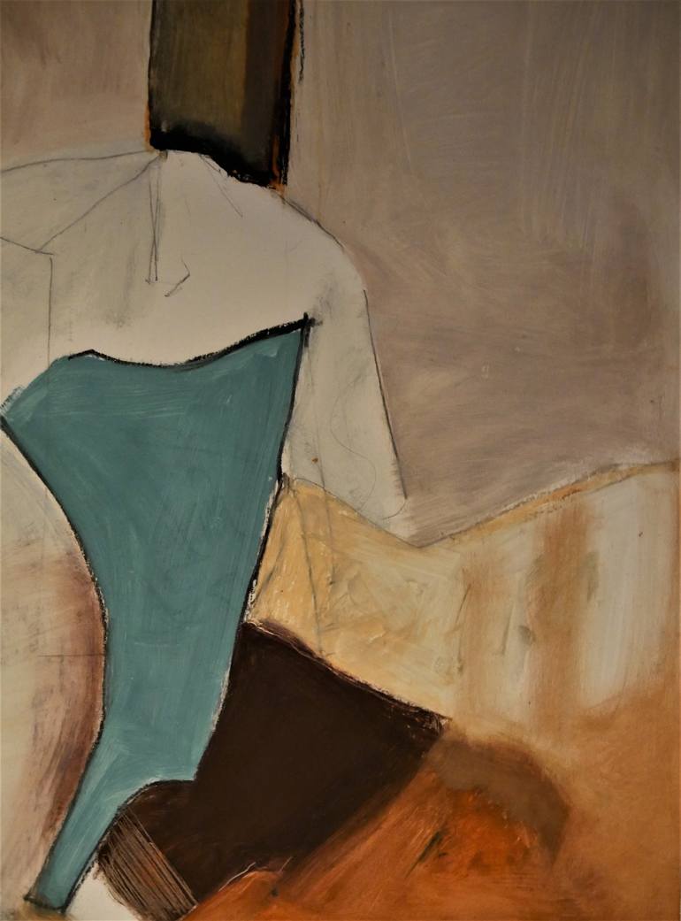 Original Expressionism Abstract Painting by Doris Schmitz