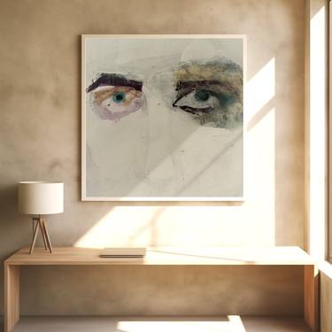 Original Abstract Expressionism Portrait Paintings by Doris Schmitz