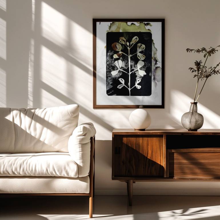 Original Modern Botanic Painting by Doris Schmitz