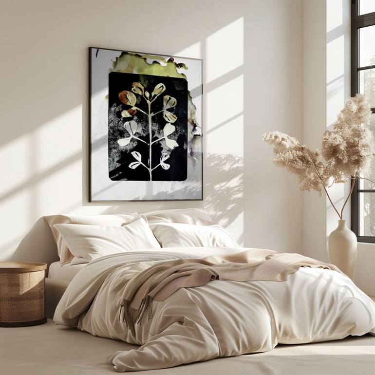 Original Modern Botanic Painting by Doris Schmitz