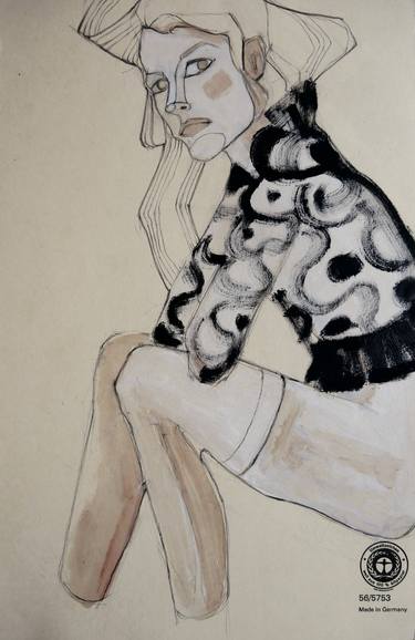 Print of Fashion Drawings by Doris Schmitz