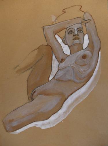 Print of Figurative Erotic Paintings by Doris Schmitz