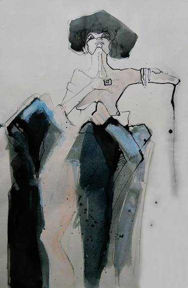 Original Fashion Mixed Media by Doris Schmitz