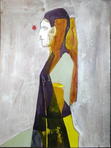 Original Figurative Women Paintings by Doris Schmitz