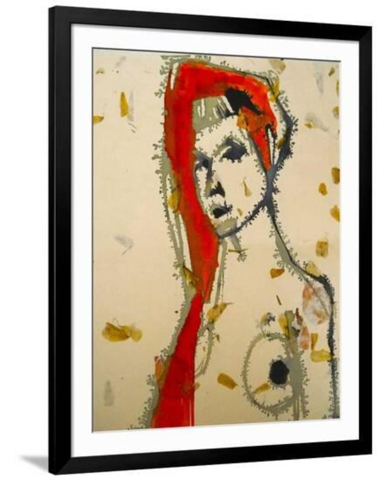 Original Figurative Women Painting by Doris Schmitz