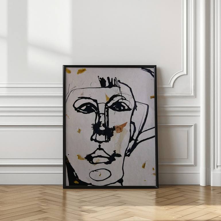 Original Figurative Women Painting by Doris Schmitz