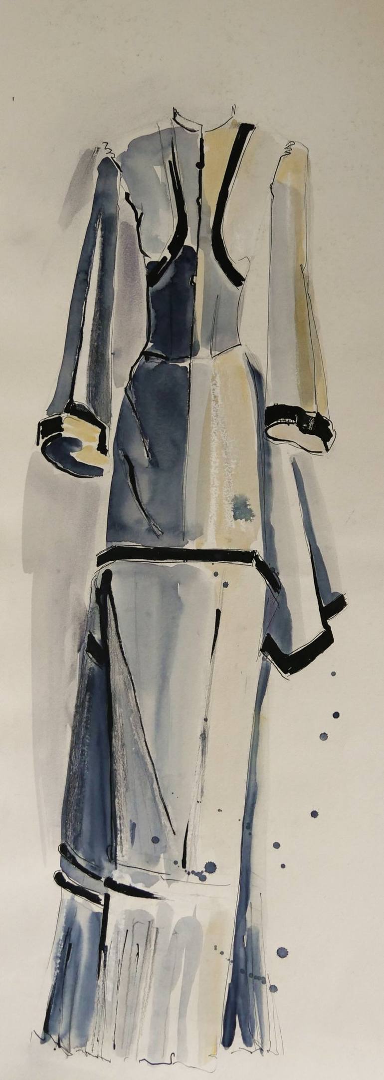 Print of Figurative Fashion Paintings by Doris Schmitz