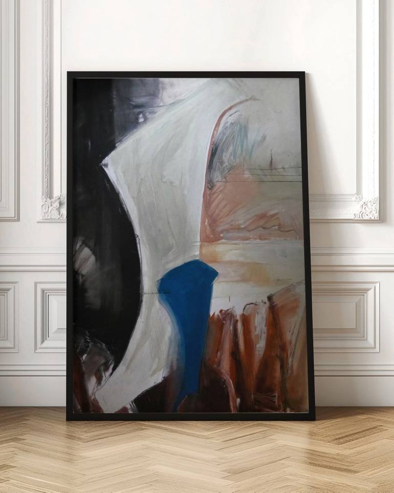 Original Abstract Expressionism Abstract Painting by Doris Schmitz