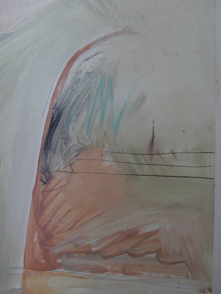 Original Abstract Expressionism Abstract Painting by Doris Schmitz