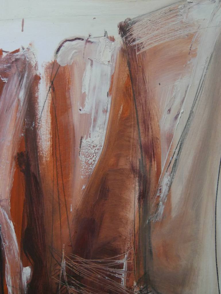Original Abstract Expressionism Abstract Painting by Doris Schmitz