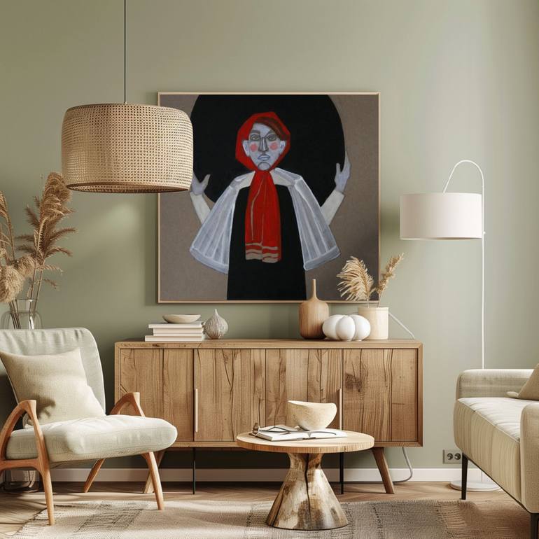 Original Figurative Women Drawing by Doris Schmitz