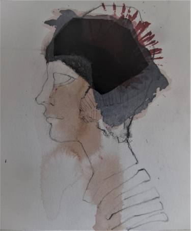 Print of Figurative Portrait Drawings by Doris Schmitz