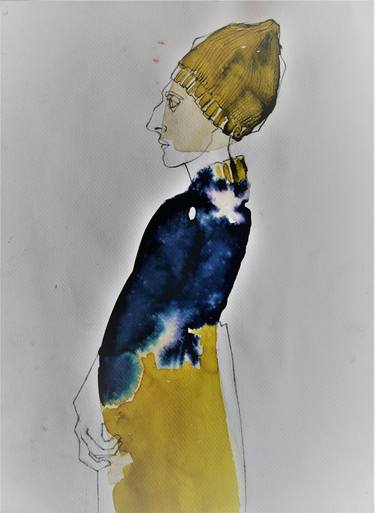 Print of Fashion Drawings by Doris Schmitz