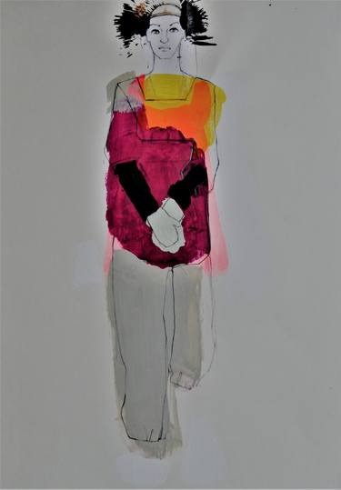 Original Fashion Drawings by Doris Schmitz